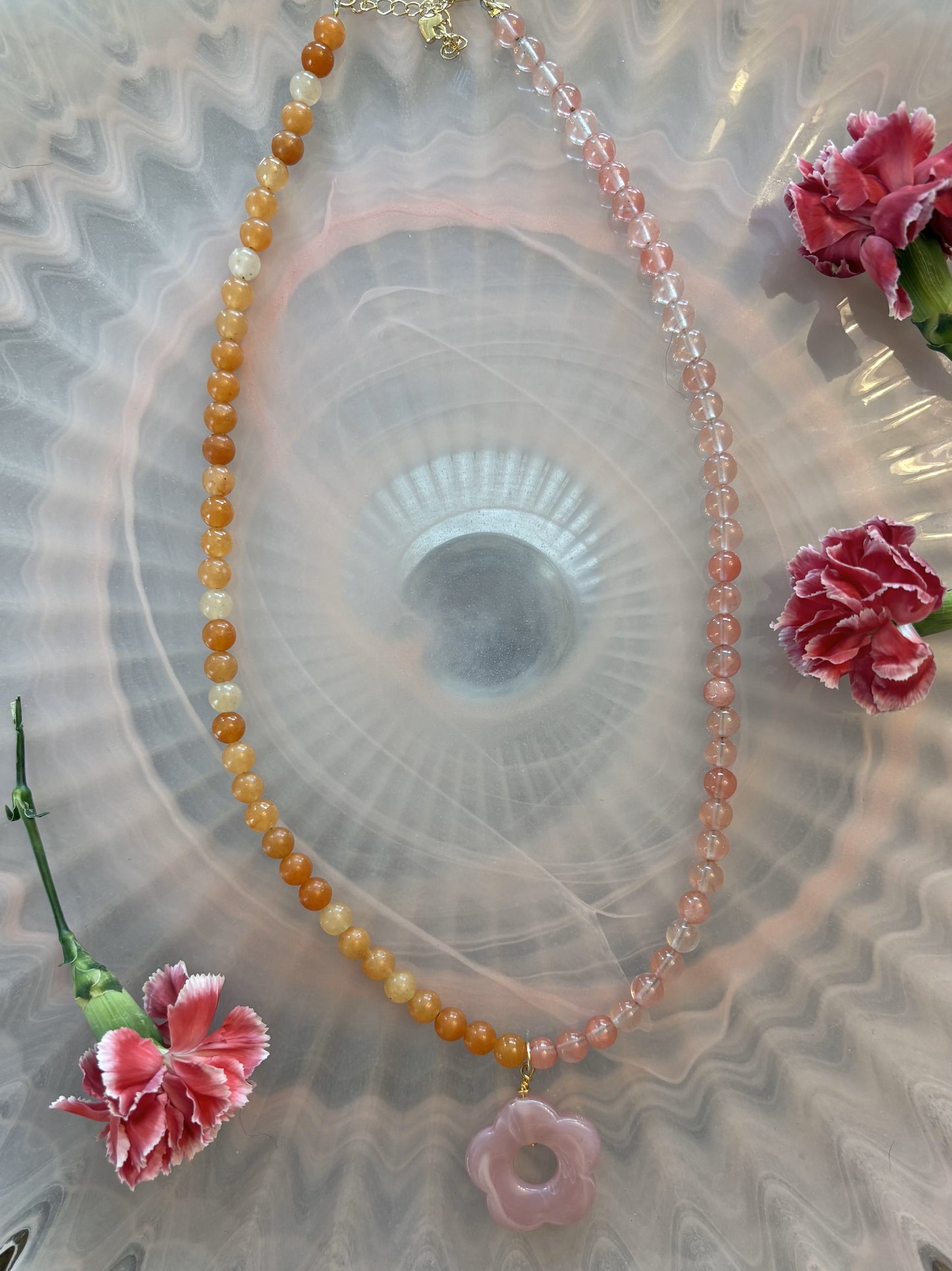 Flower Pendant Necklace