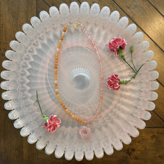 Flower Pendant Necklace